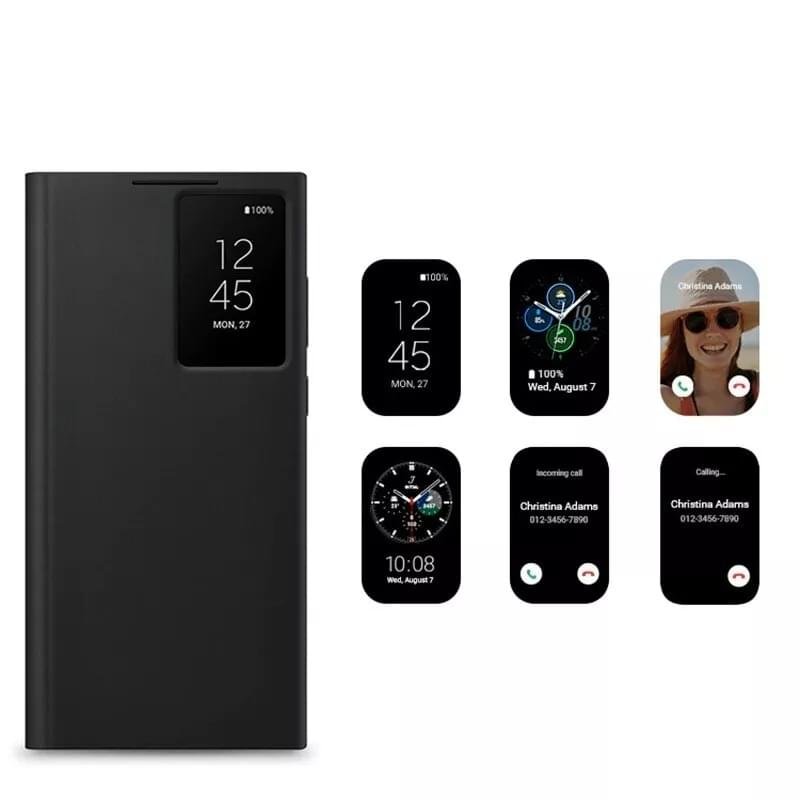 Samsung Galaxy S24 Ultra Series Smart Clear View Cover - Image 30