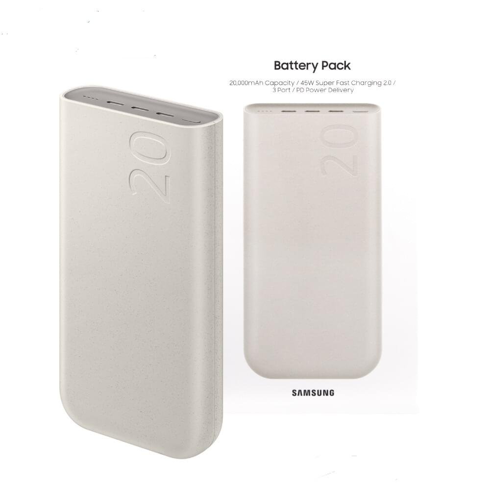 SAMSUNG OEM 10,000 mAh (25W) / 20,000 mAh (45W) USB-C Port Super-Fast Charging Powerbank - Image 2
