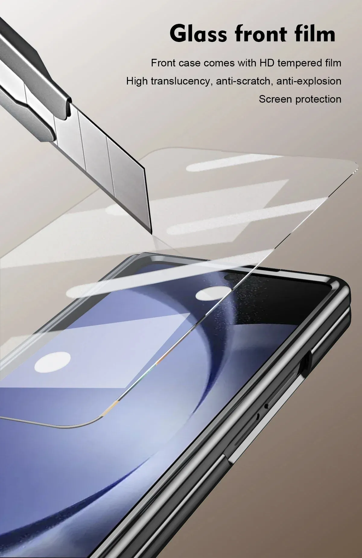 Samsung Galaxy Z Fold Series  Retro Leather Case with S Pen Holder, Slim Stylus, Hinge Protection Kickstand and Screen Protector - Image 19