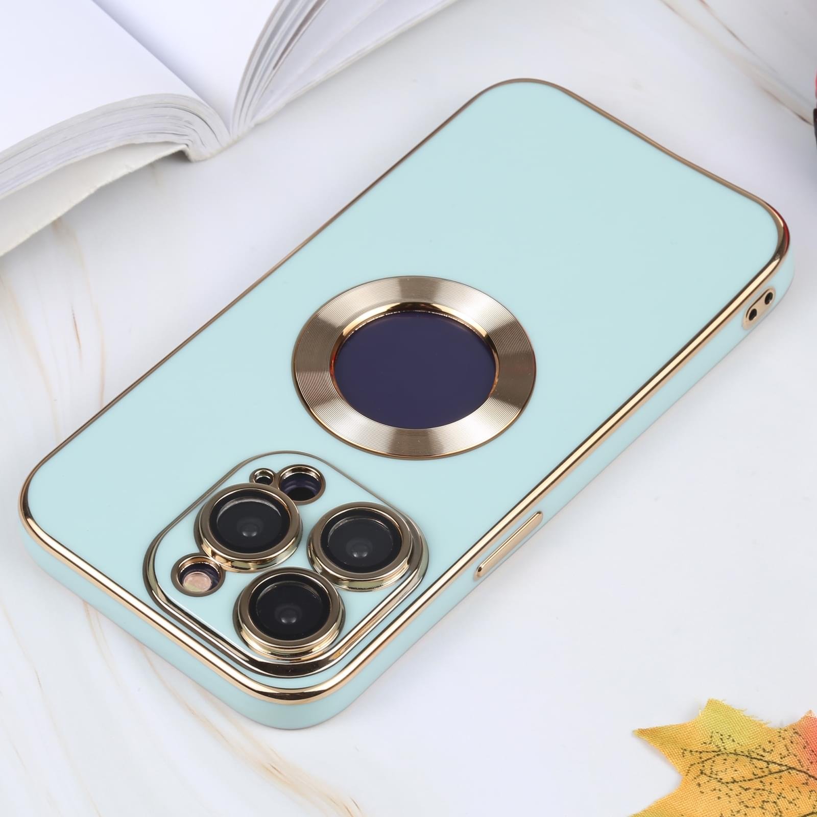 Luxury Soft Gold Electroplated Magsafe Case For iPhone Series - Image 15