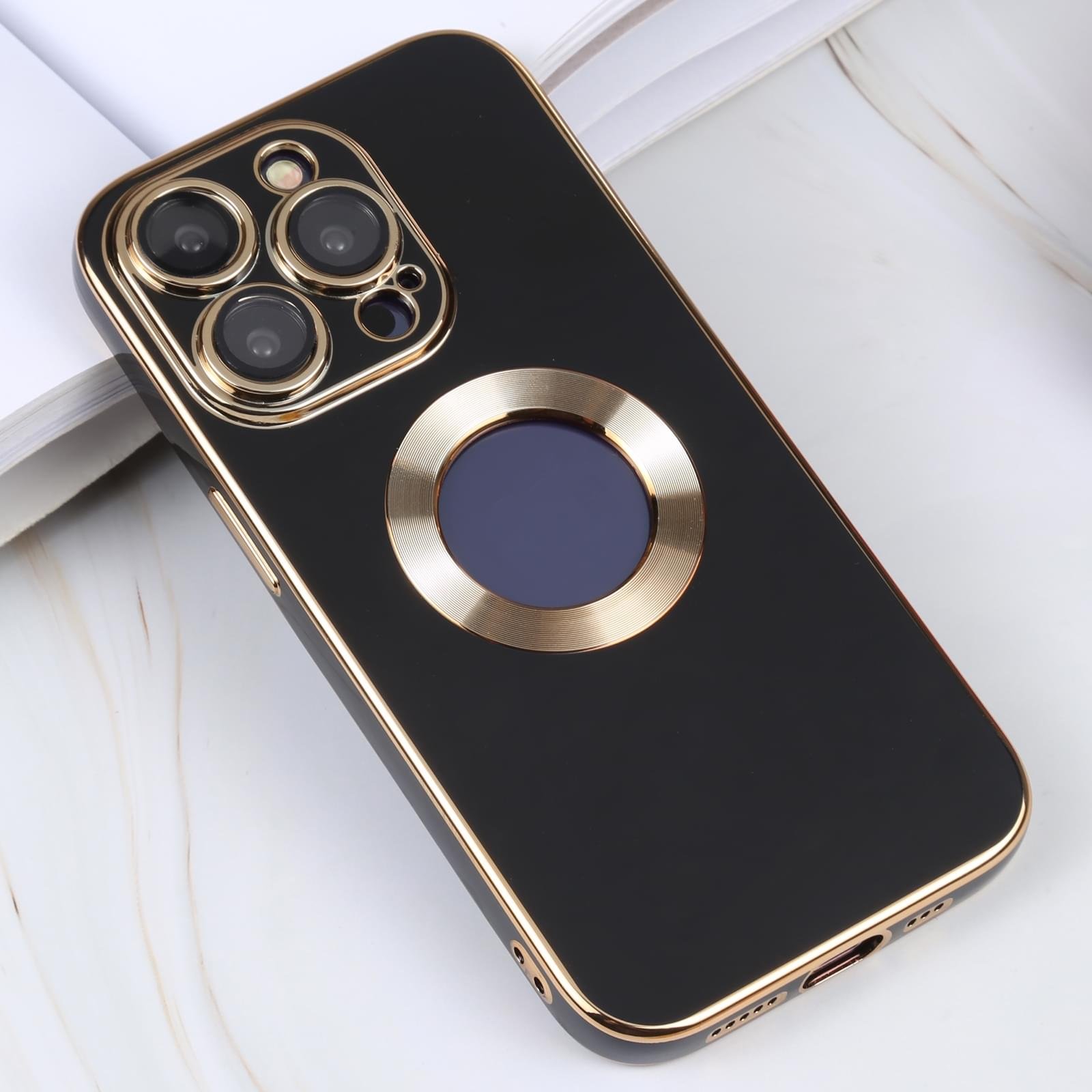 Luxury Soft Gold Electroplated Magsafe Case For iPhone Series - Image 18