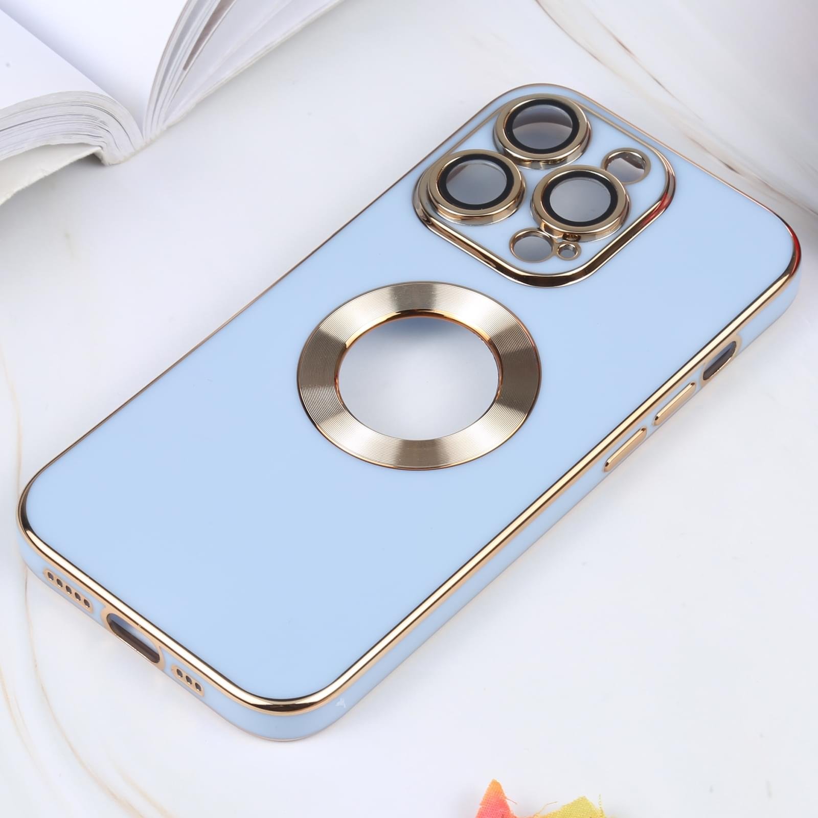 Luxury Soft Gold Electroplated Magsafe Case For iPhone Series - Image 4