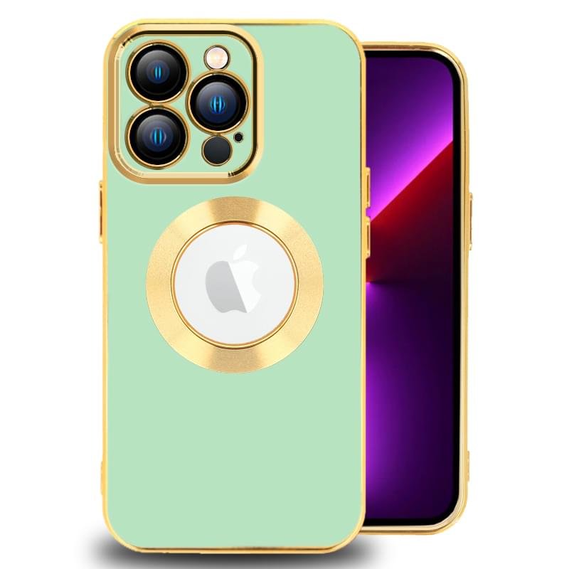 Luxury Soft Gold Electroplated Magsafe Case For iPhone Series