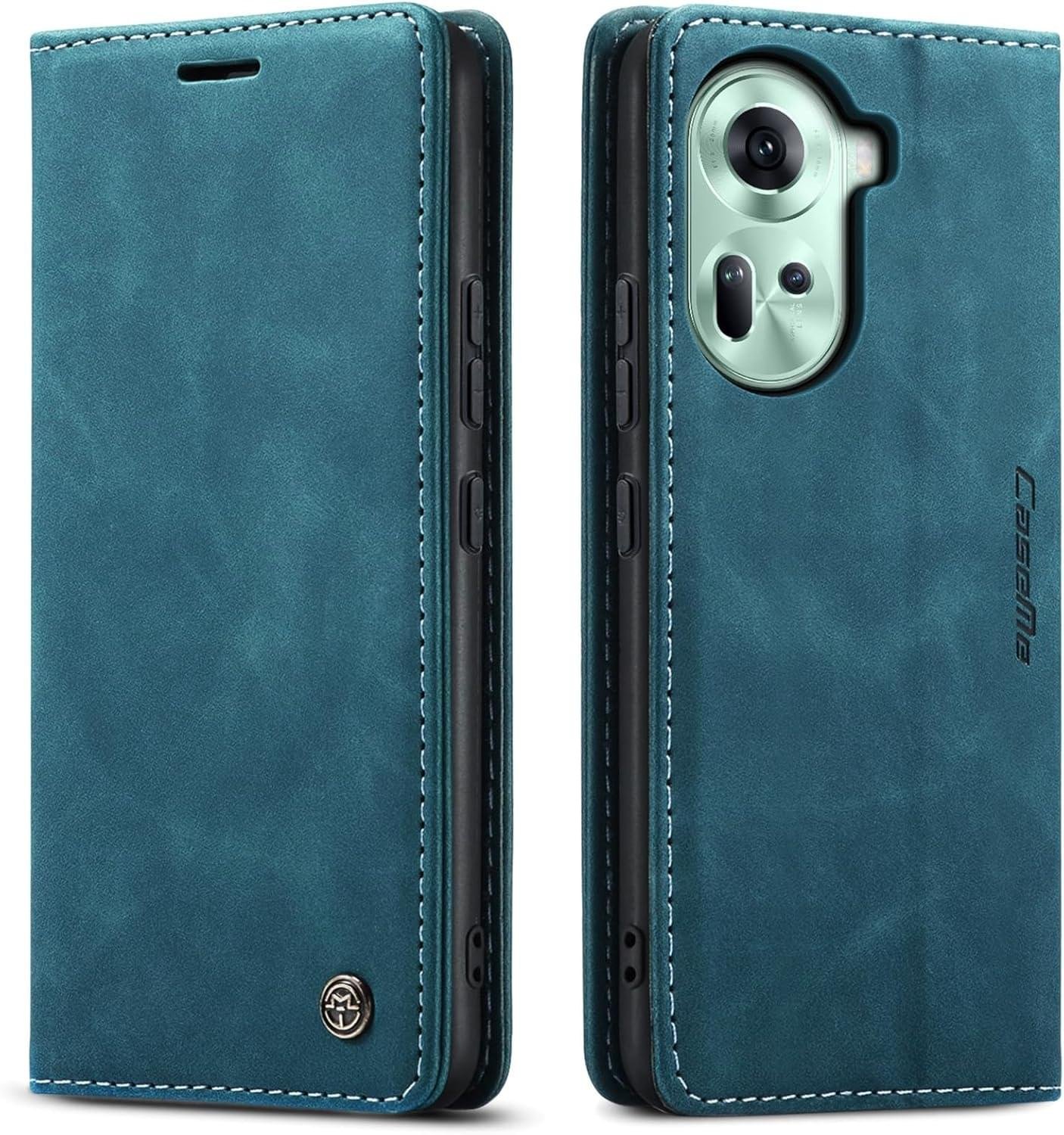 Oppo Reno 11 Pro 5G Series CASEME Premium Quality Leather Flip Cover - Image 20
