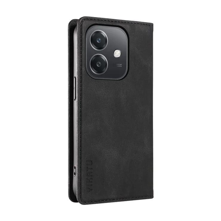 Primeum Quality Fornwenw Leather Flip Cover for OPPO A3/A3x with Kickstand feature, Magnetic Suction - Image 13