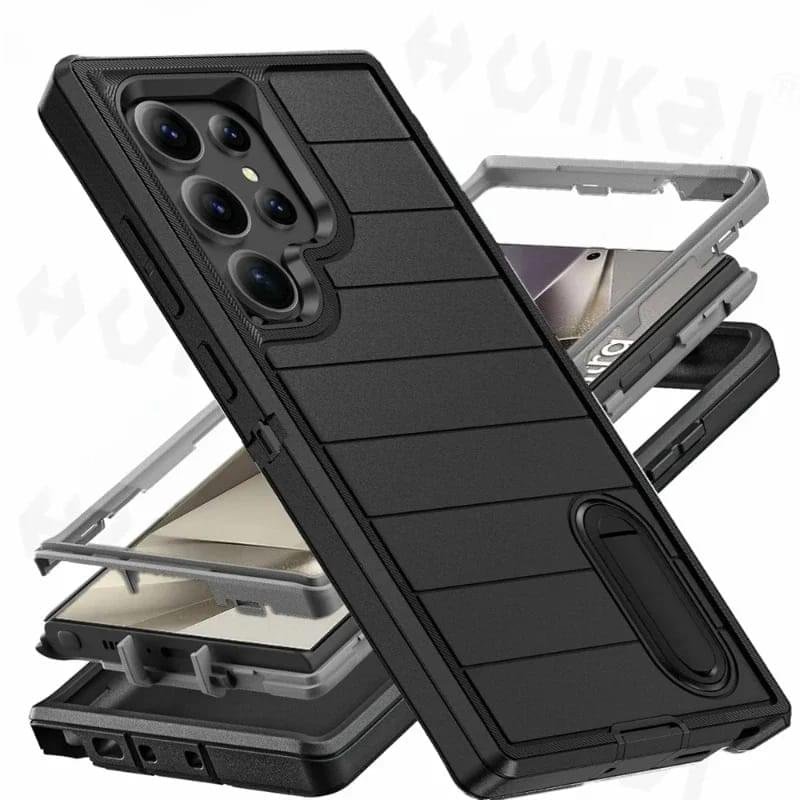 Heavy-Duty Rugged Armor Shockproof Phone Case for Samsung Galaxy S23 Ultra/S24 Ultra Series - Image 15