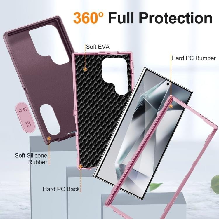 Heavy-Duty Rugged Armor Shockproof Phone Case for Samsung Galaxy S23 Ultra/S24 Ultra Series - Image 10