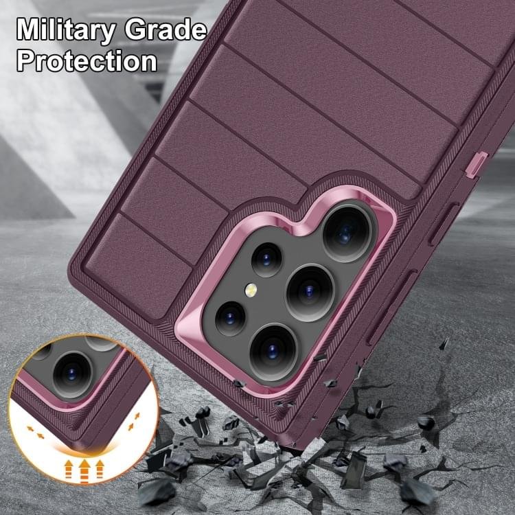 Heavy-Duty Rugged Armor Shockproof Phone Case for Samsung Galaxy S23 Ultra/S24 Ultra Series - Image 7