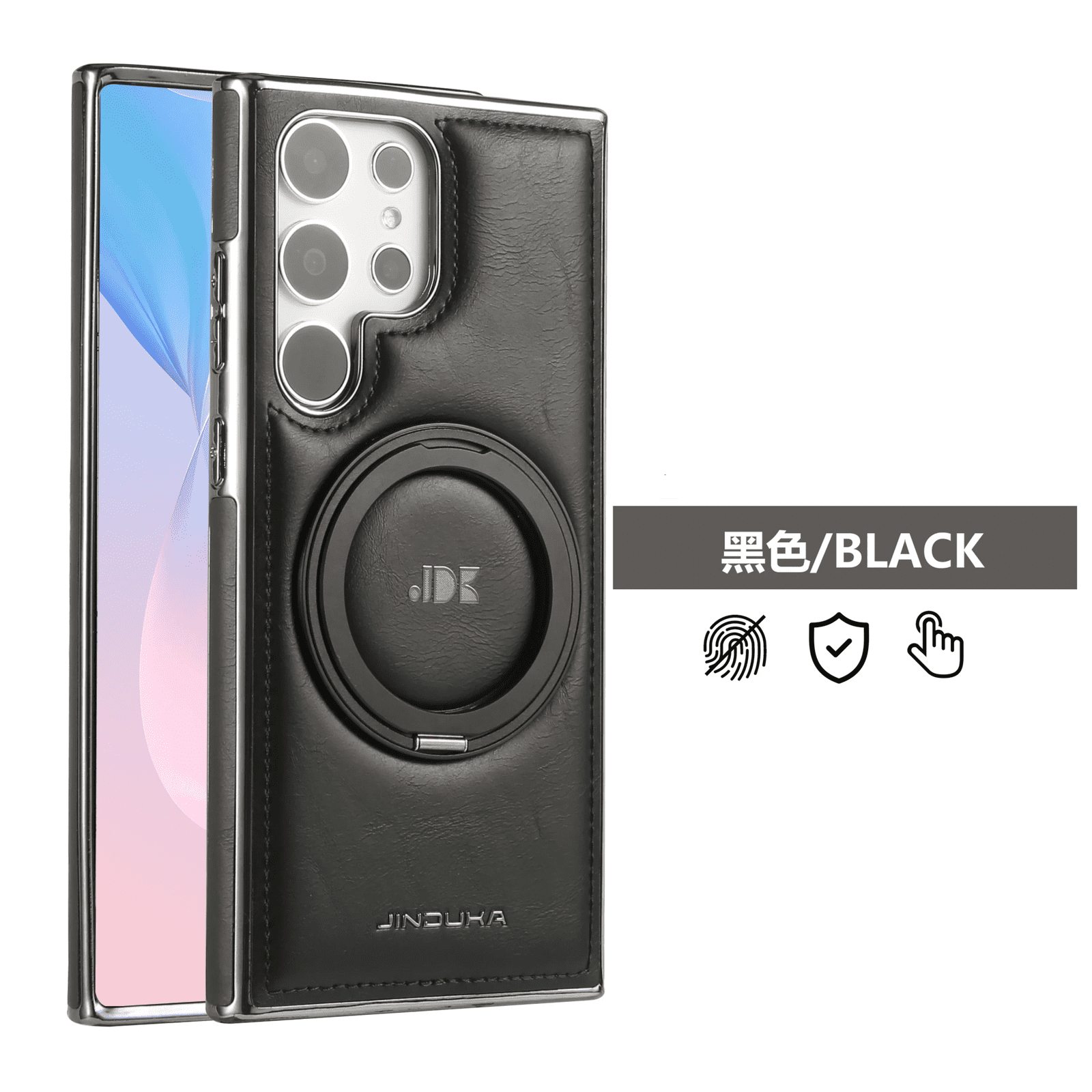 Fun Casery Magnetic Kickstand Shockproof Leather Case for SAMSUNG GALAXY S25/S24 ULTRA SERIES - Image 8