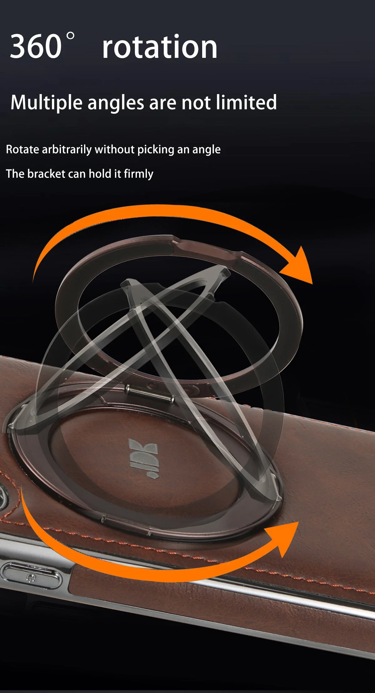 Fun Casery Magnetic Kickstand Shockproof Leather Case for SAMSUNG GALAXY S25/S24 ULTRA SERIES - Image 14