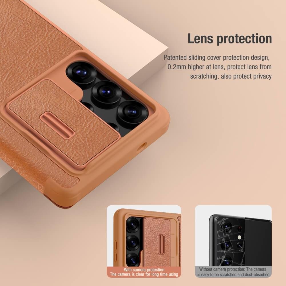 Nillkin Qin Pro Leather Case for Samsung Galaxy S25 Ultra - Image 17