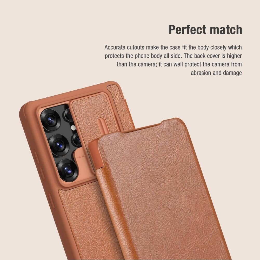 Nillkin Qin Pro Leather Case for Samsung Galaxy S25 Ultra - Image 13