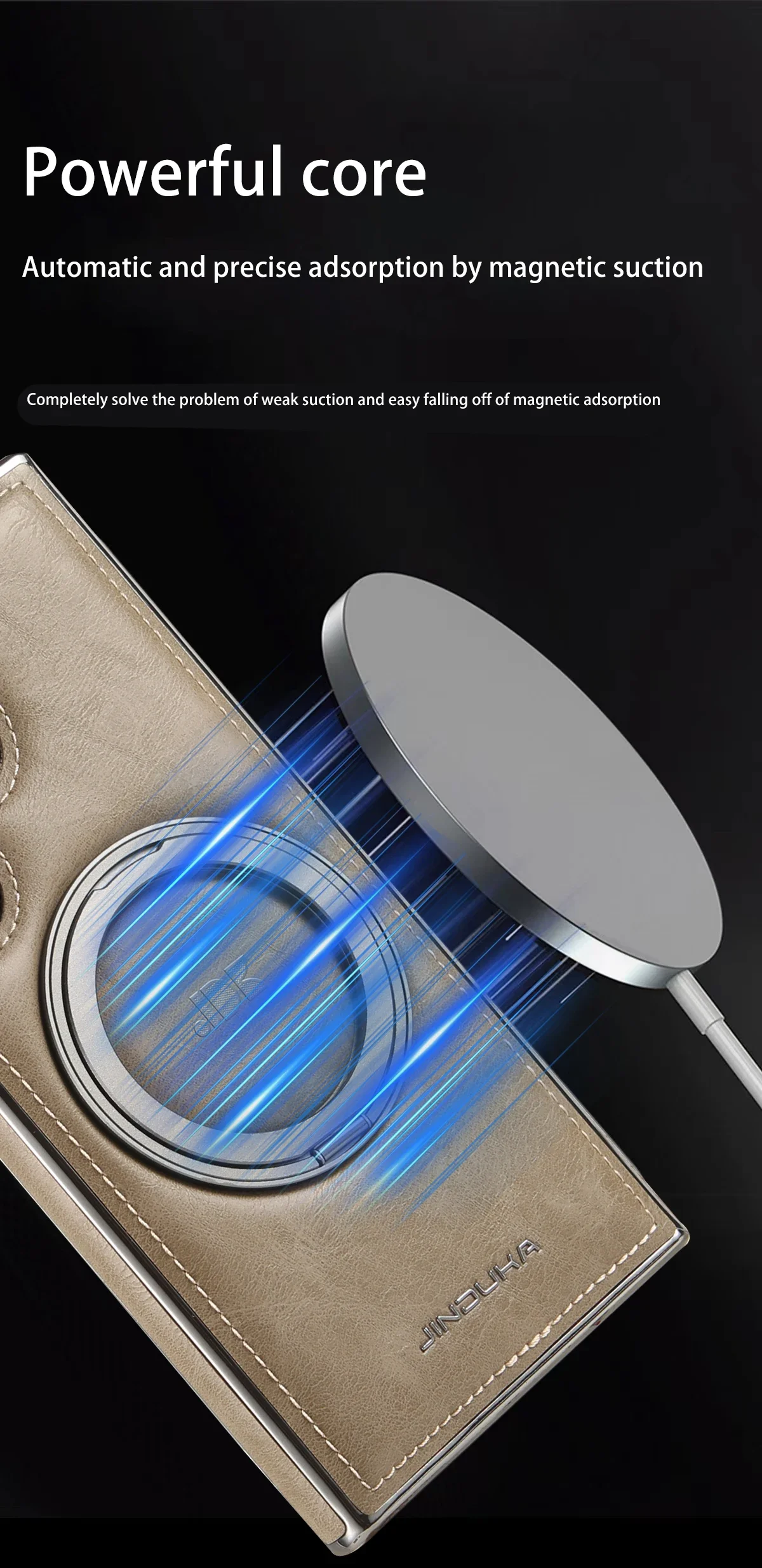 Fun Casery Magnetic Kickstand Shockproof Leather Case for SAMSUNG GALAXY S25/S24 ULTRA SERIES - Image 19