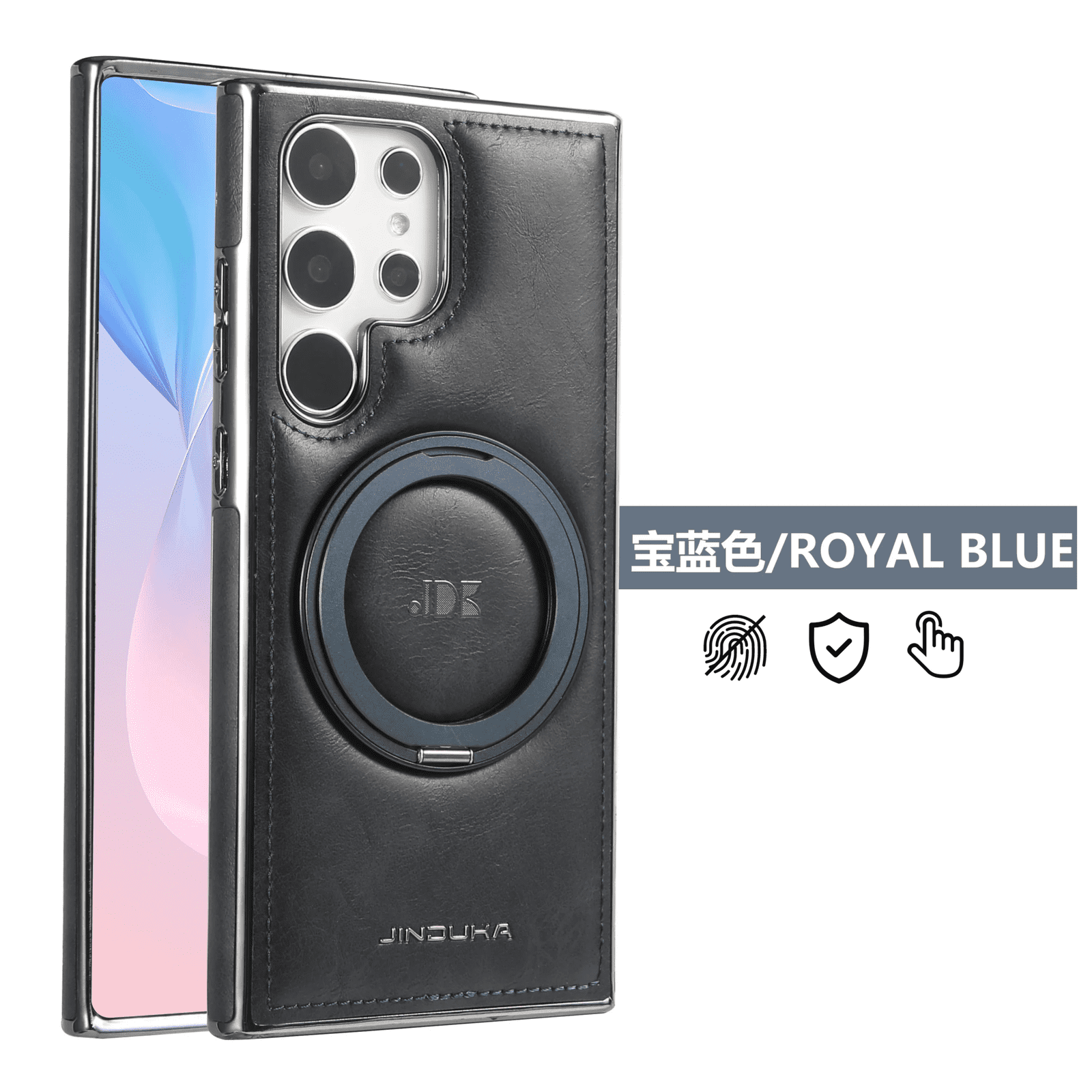 Fun Casery Magnetic Kickstand Shockproof Leather Case for SAMSUNG GALAXY S25/S24 ULTRA SERIES - Image 11