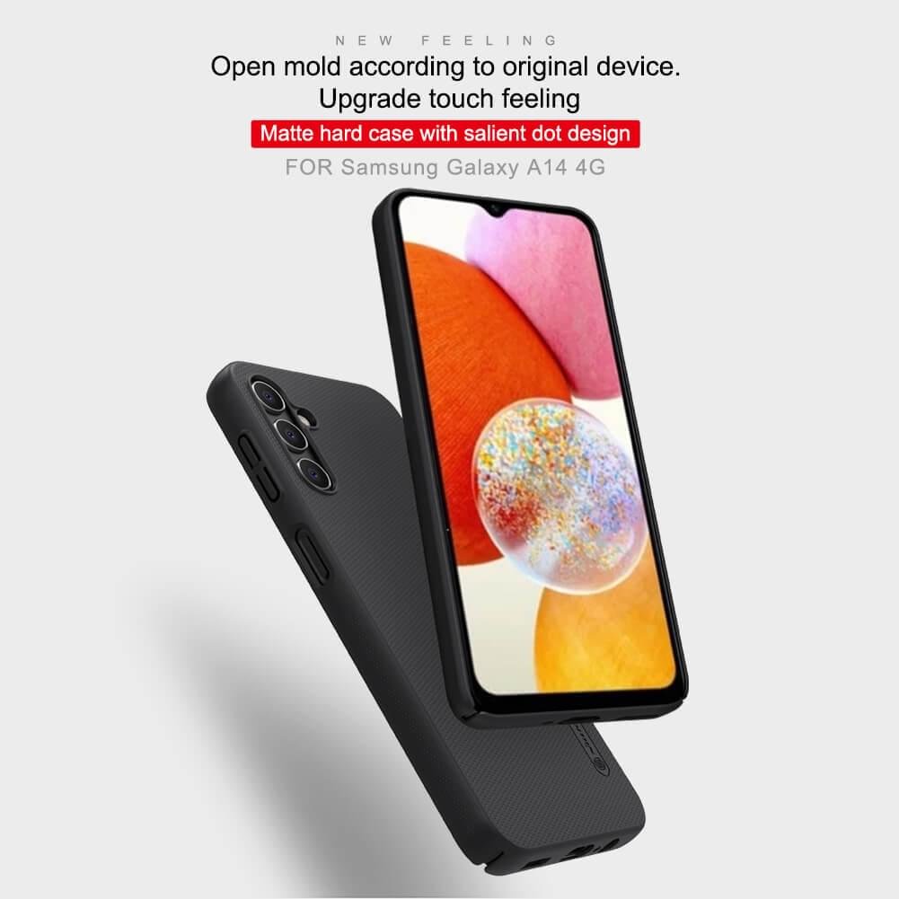 Nillkin Super Frosted Shield Matte cover case for Samsung Galaxy A14 - Image 19