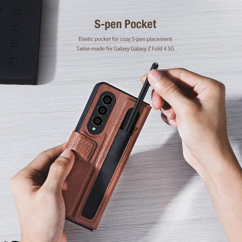 Nillkin Aoge Leather Cover case for Samsung Galaxy Z Fold 3/ Z Fold 4 - Image 7