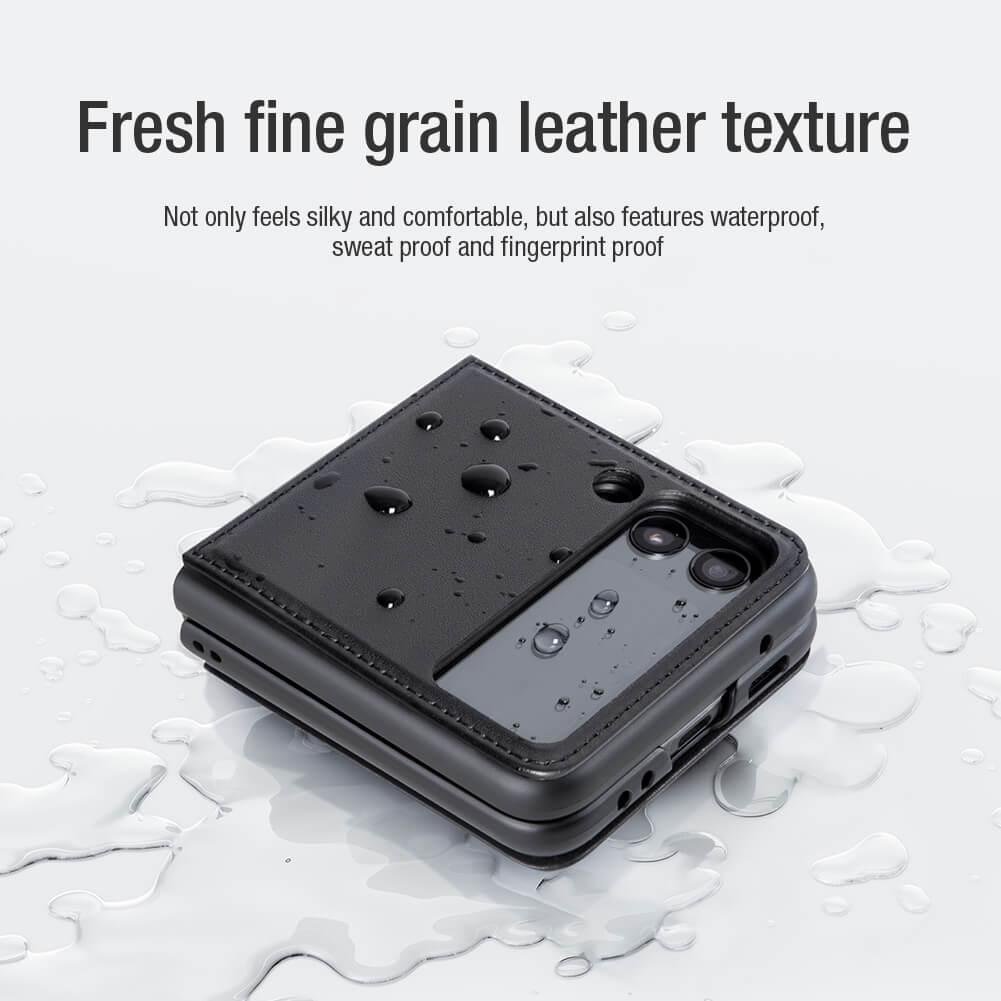 Nillkin Qin Vegan leather case for Samsung Galaxy Z Flip 3 5G/Z Flip 4 5G - Image 18