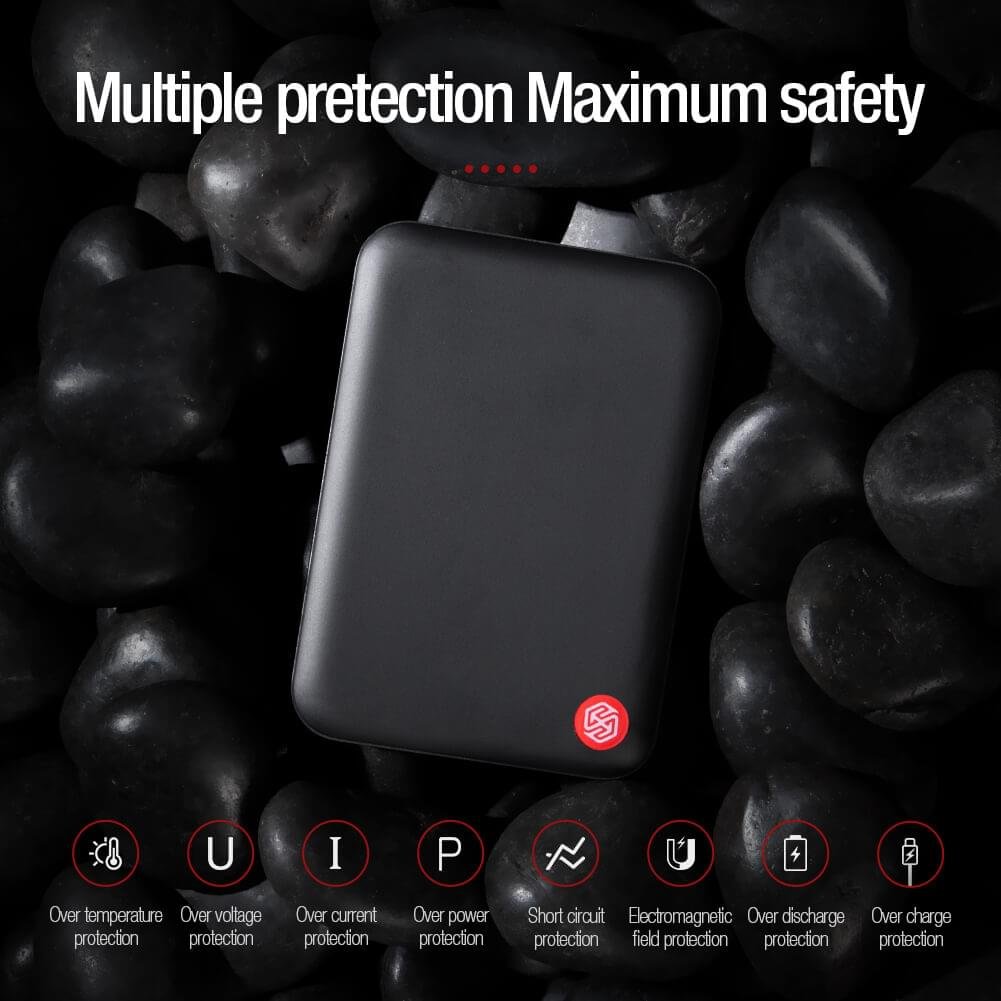 NILLKIN Magnetic 5000mAh 15W Portable Wireless  Battery Pack Powerbank - Image 19