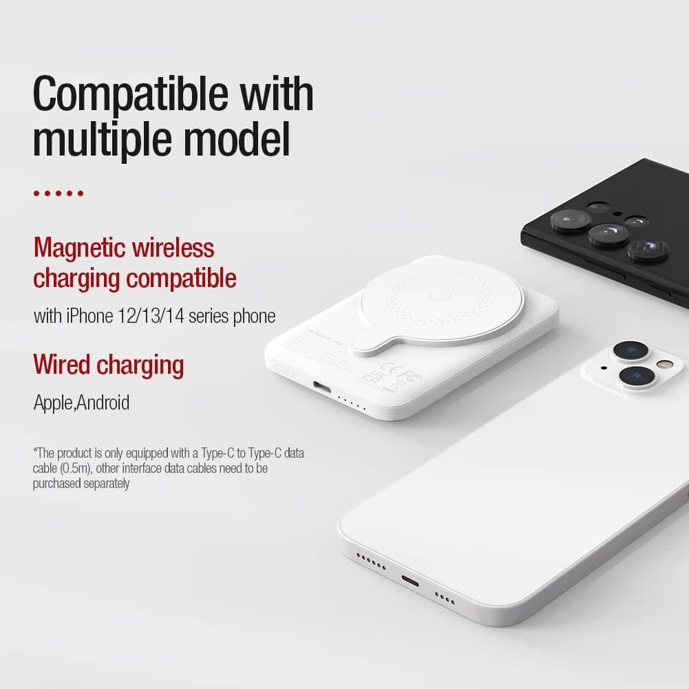 NILLKIN Magnetic 5000mAh 15W Portable Wireless  Battery Pack Powerbank - Image 22