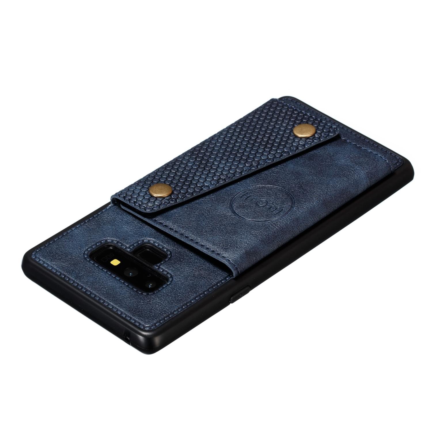 Samsung Note 9 Luxury Leather Wallet Back Cover Case - Image 7