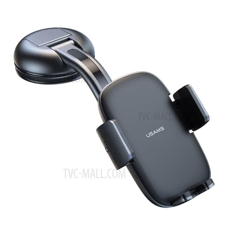 USAMS US-ZJ063 Car Dashboard Windshield Suction Cup Mobile Phone Holder Rotatable Bracket - Image 5