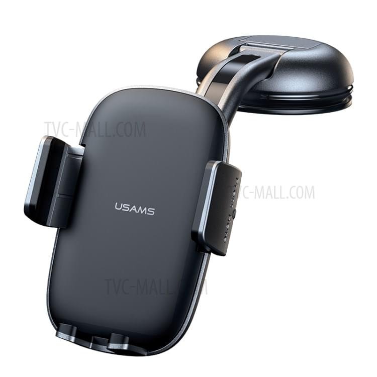 USAMS US-ZJ063 Car Dashboard Windshield Suction Cup Mobile Phone Holder Rotatable Bracket - Image 12