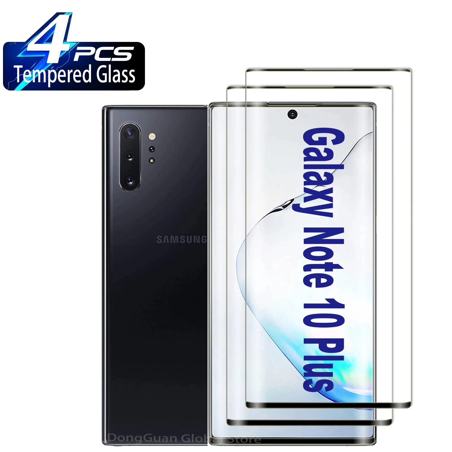 Full Glue Tempered Screen Curved Glass Protector On For Galaxy Series