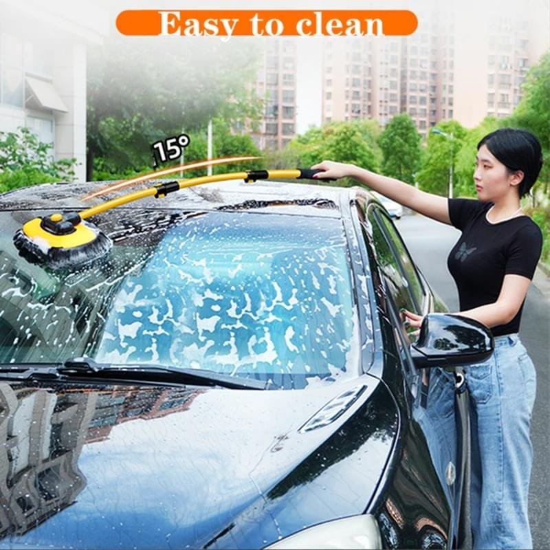 Car Mop Chenille Auto Telescoping Cleaning Brush