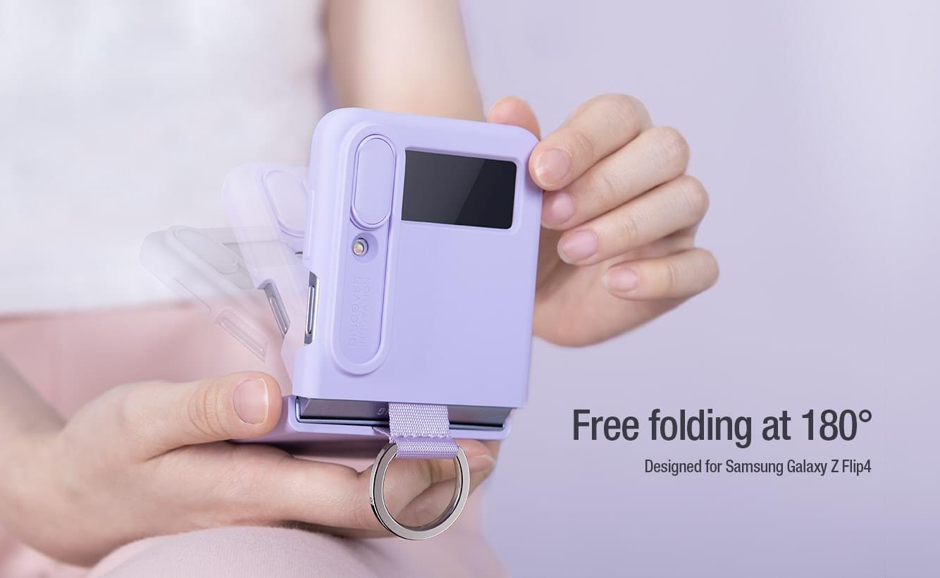 NILLKIN CamShield Silky Silicone Camera Protection Case for Samsung Galaxy Z Series - Image 8