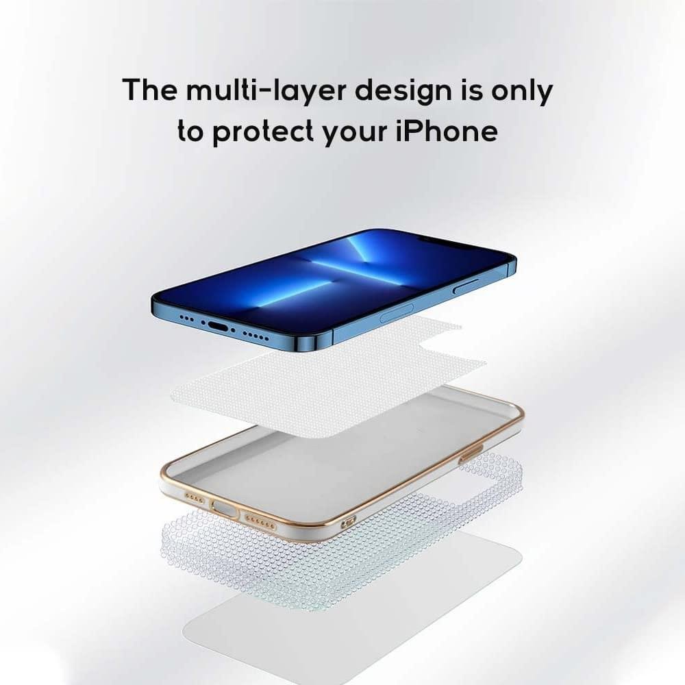 Luxury Premium Electroplated Gold Plated Case Cover and 3D Glass Protector For Samsung Galaxy A53/A73 - Image 9