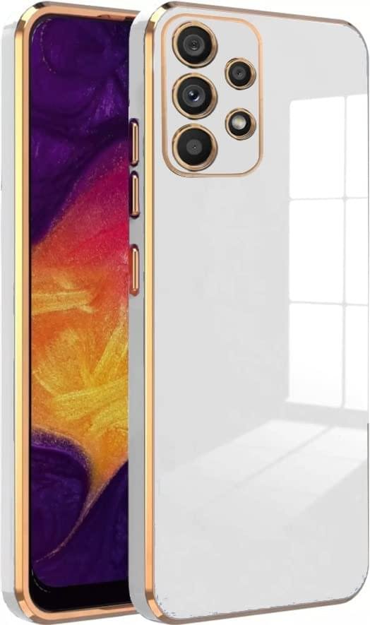 Luxury Premium Electroplated Gold Plated Case Cover and 3D Glass Protector For Samsung Galaxy A53/A73 - Image 11