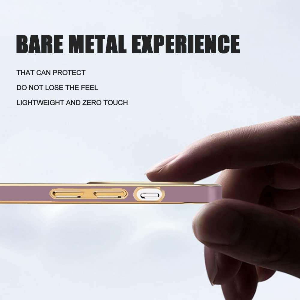 Luxury Premium Electroplated Gold Plated Case Cover and 3D Glass Protector For Samsung Galaxy A53/A73 - Image 13