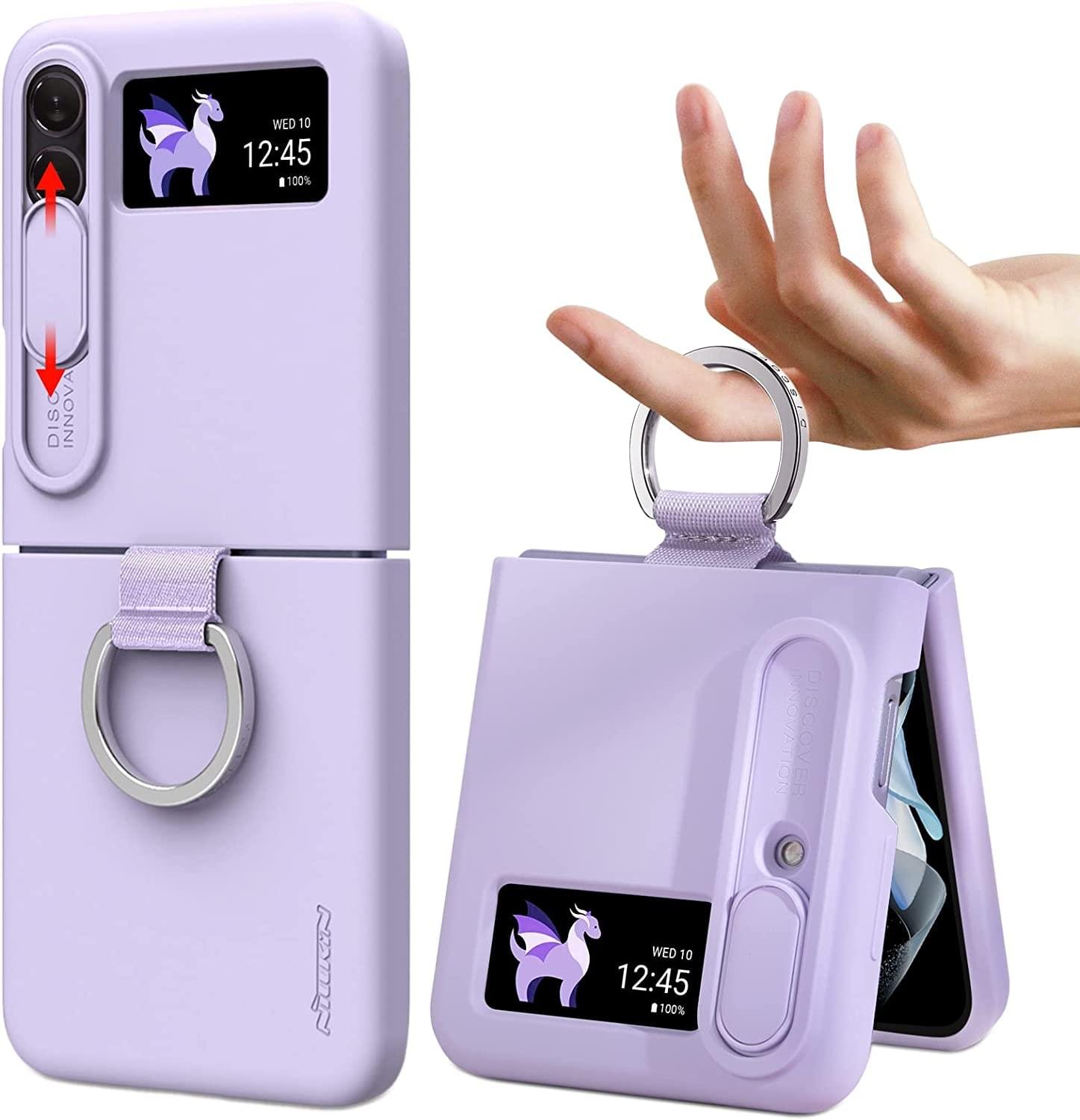 NILLKIN CamShield Silky Silicone Camera Protection Case for Samsung Galaxy Z Series - Image 11