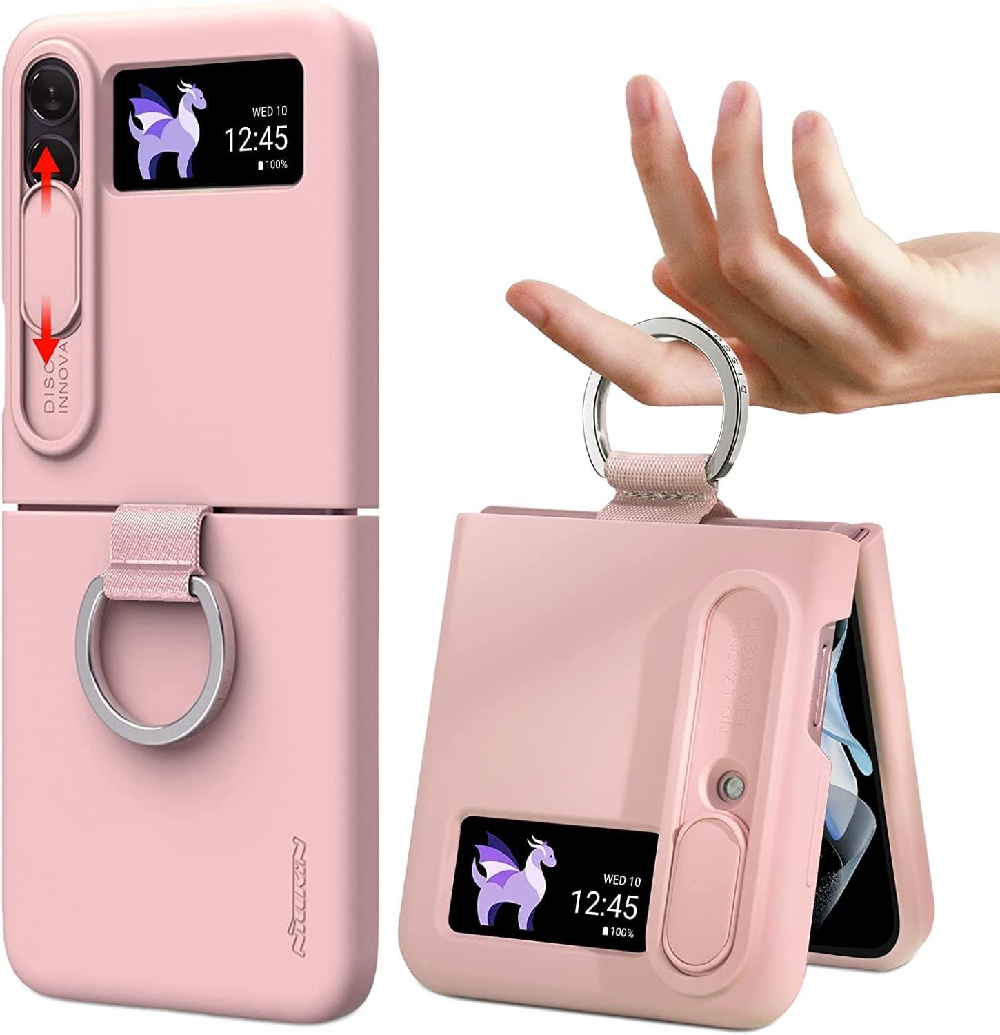 NILLKIN CamShield Silky Silicone Camera Protection Case for Samsung Galaxy Z Series - Image 24