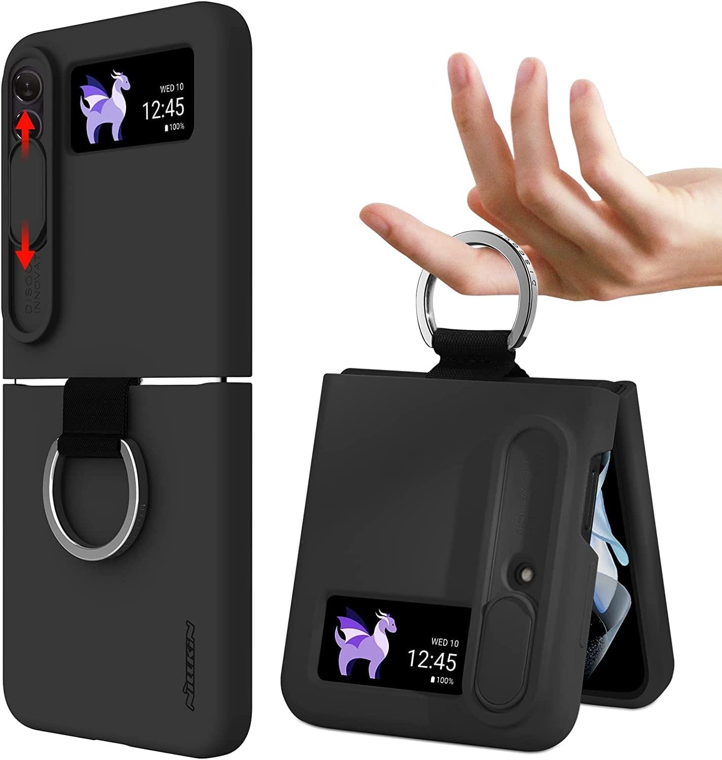 NILLKIN CamShield Silky Silicone Camera Protection Case for Samsung Galaxy Z Series - Image 22