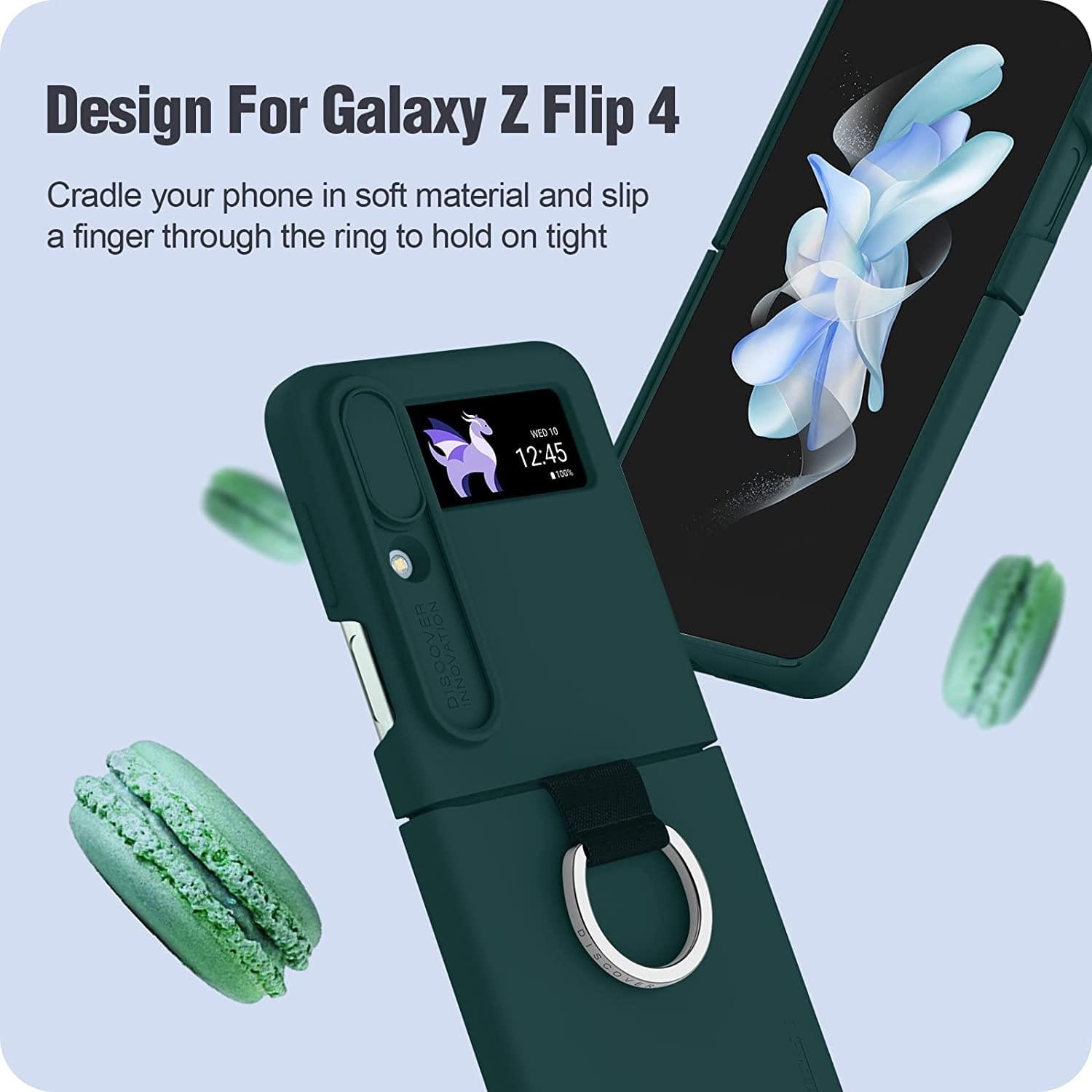 NILLKIN CamShield Silky Silicone Camera Protection Case for Samsung Galaxy Z Series - Image 2