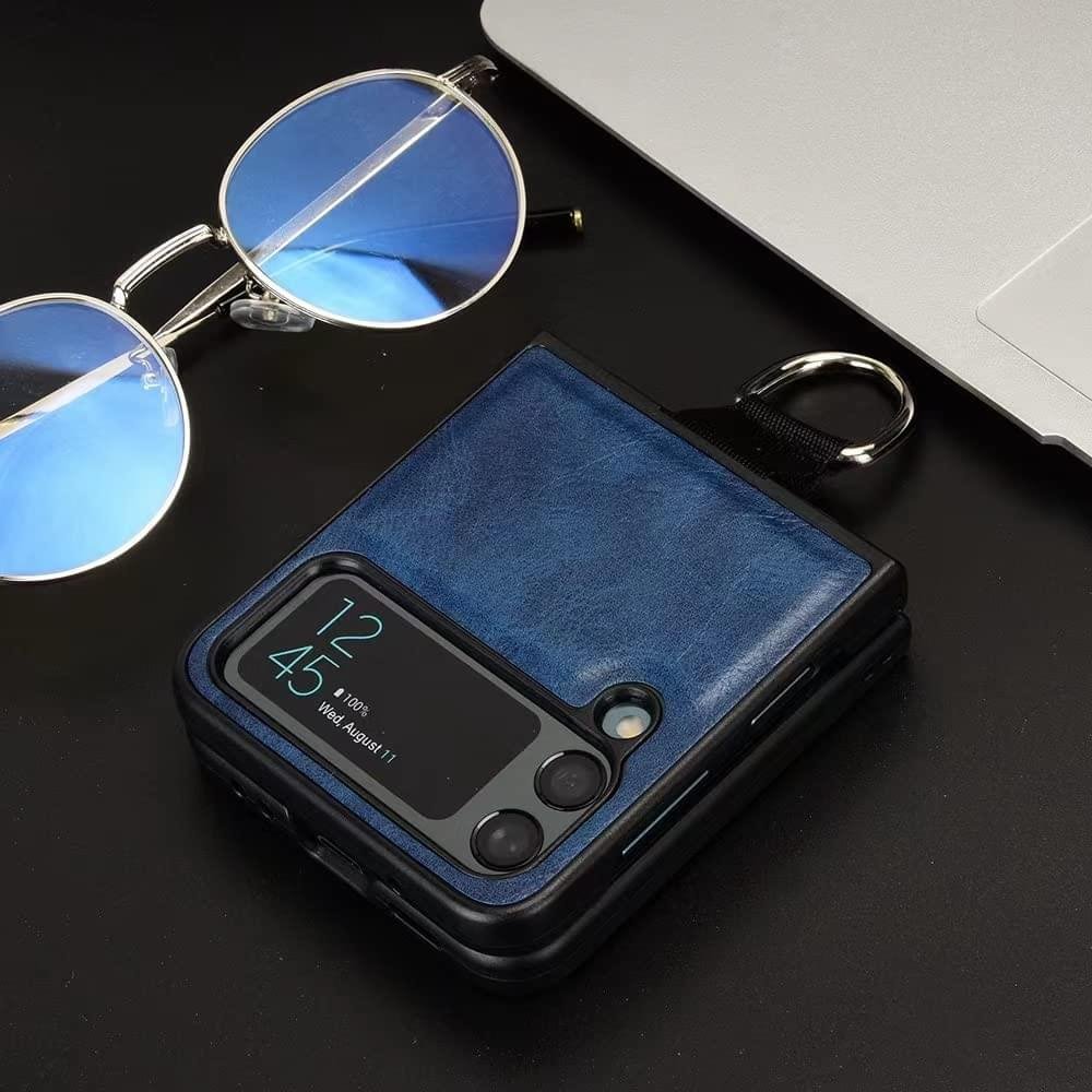 Luxury Premium Anti-Scratch Leather Phone Case Cover for Samsung Galaxy Z Flip 3 5G/ Z Flip 4 5G - Image 18