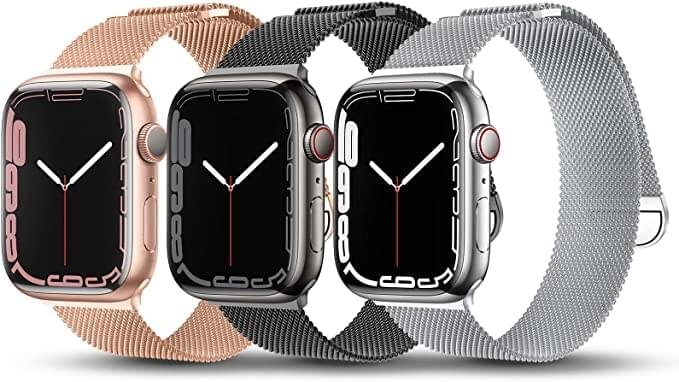 Milanese Magnetic Loop Strap bracelet Band For iWatch Series