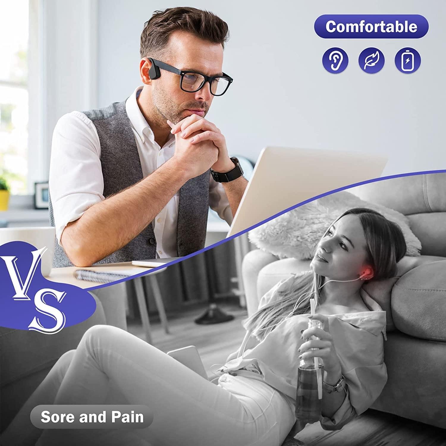 USAMS Bone Conduction Wireless Headphones Open Ear - Image 5