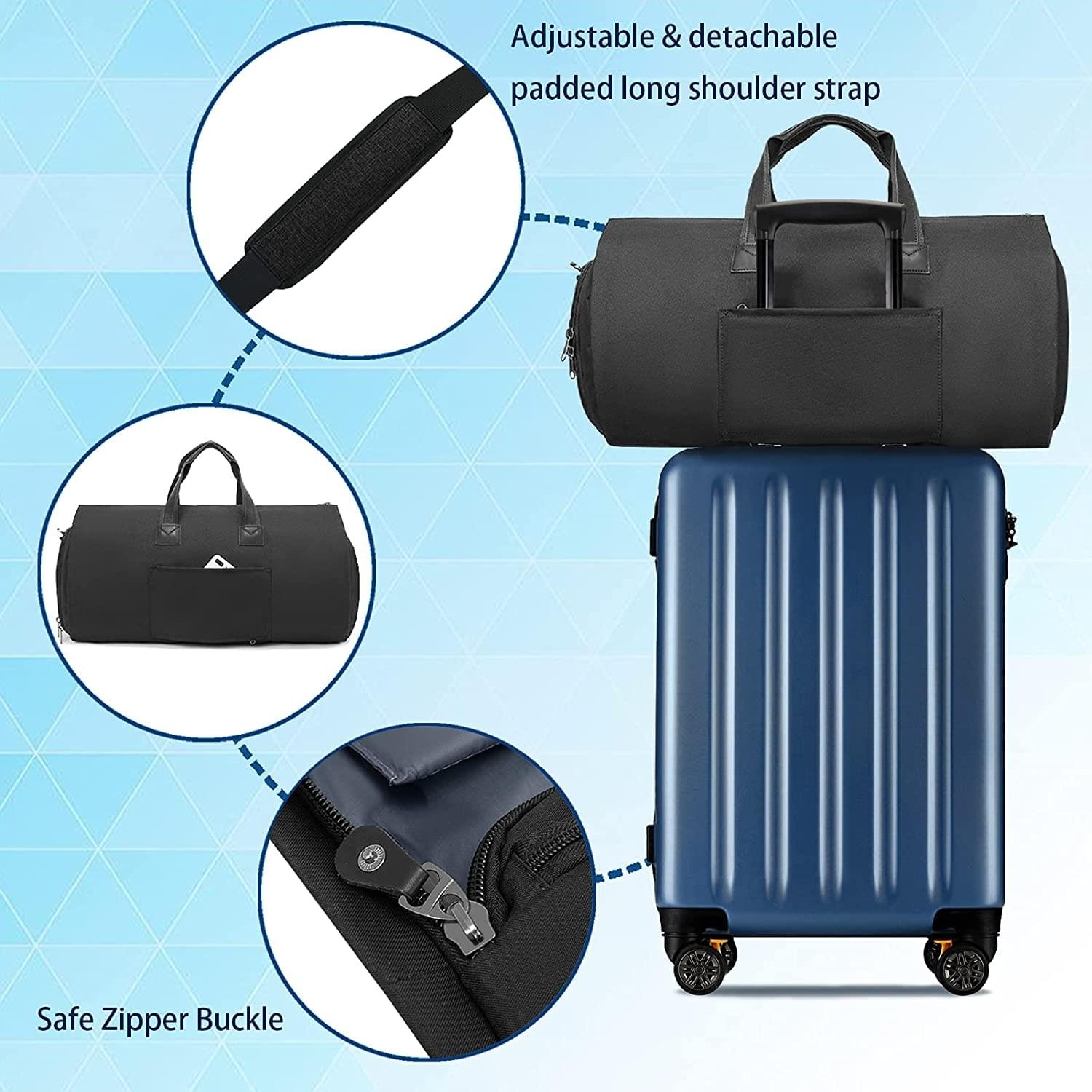 Duffle Trip Waterproof Business Multifunction Portable Travel Storage Suits Shoulder Bag - Image 19