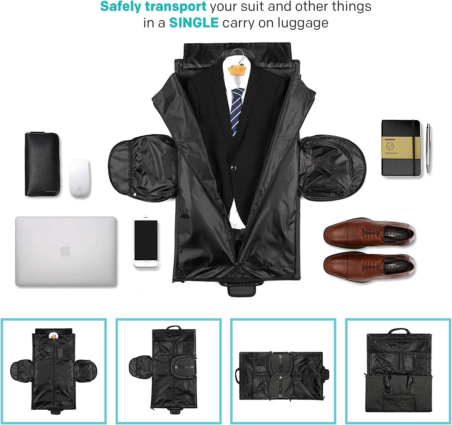 Duffle Trip Waterproof Business Multifunction Portable Travel Storage Suits Shoulder Bag - Image 17