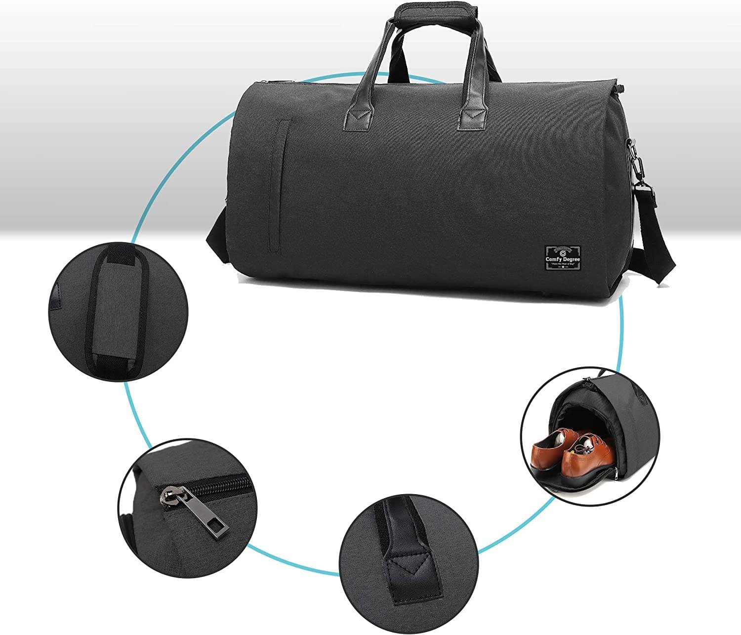 Duffle Trip Waterproof Business Multifunction Portable Travel Storage Suits Shoulder Bag - Image 15