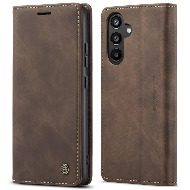 Luxury Premium Caseme Leather Wallet Case Cover and 3D GlassProtector For Samsung Galaxy A Series - Image 22