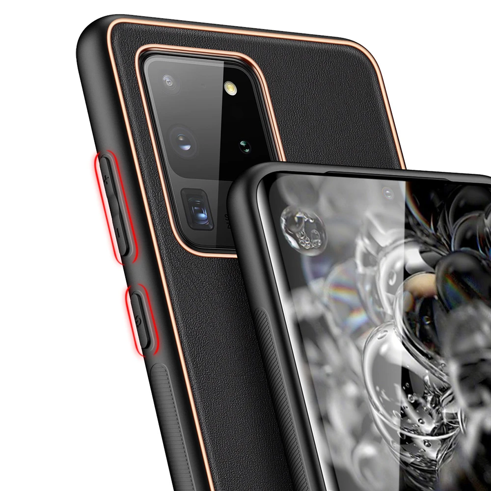 Dux Ducis Yolo Leather Electroplated Case for Samsung S20+/S20 Ultra - Image 19
