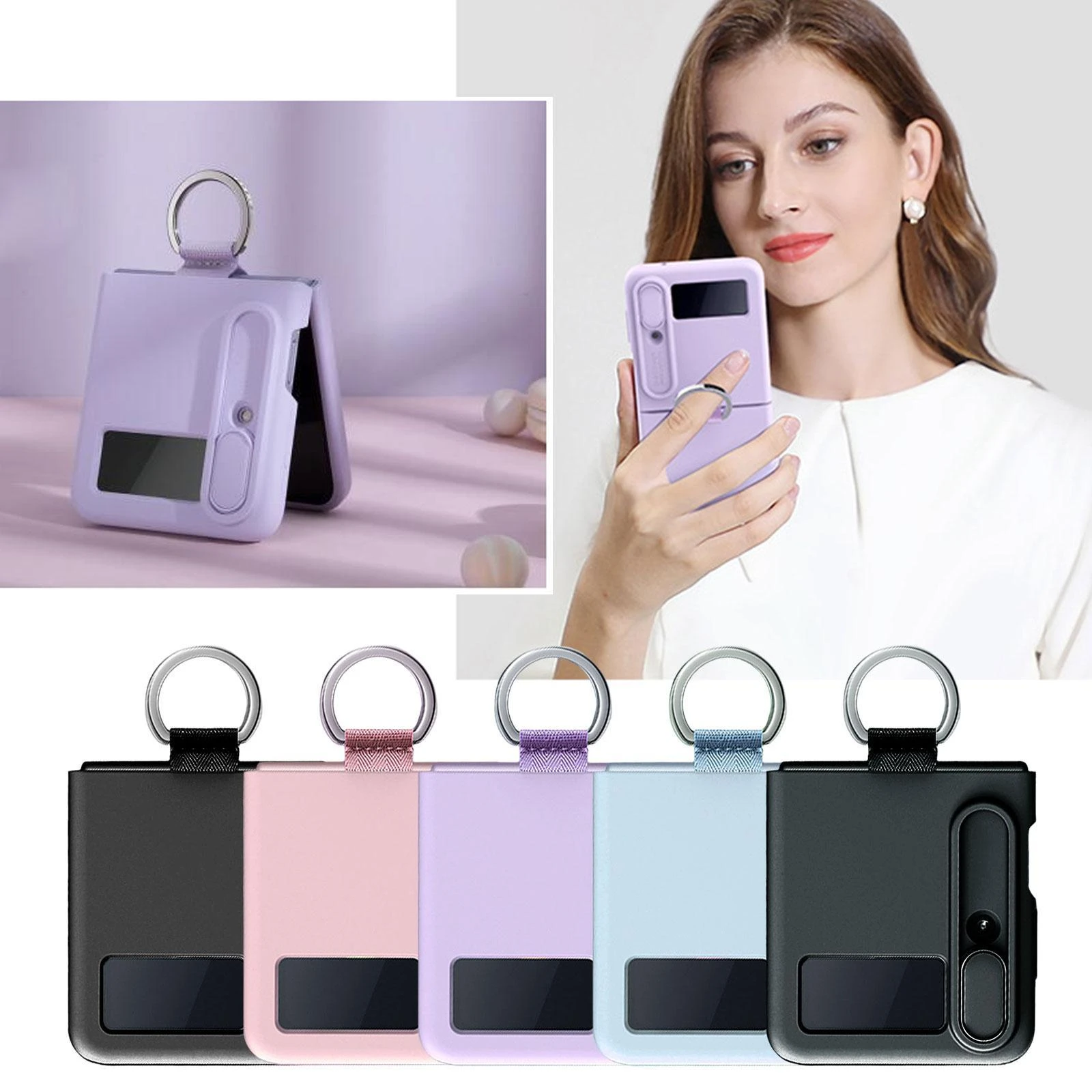 NILLKIN CamShield Silky Silicone Camera Protection Case for Samsung Galaxy Z Series