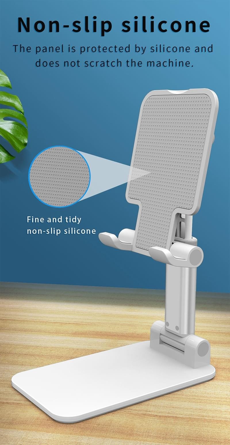 Luxury Premium Portable Desktop Folding Lifting Bracket Mobile Phone Stand Table - Image 16