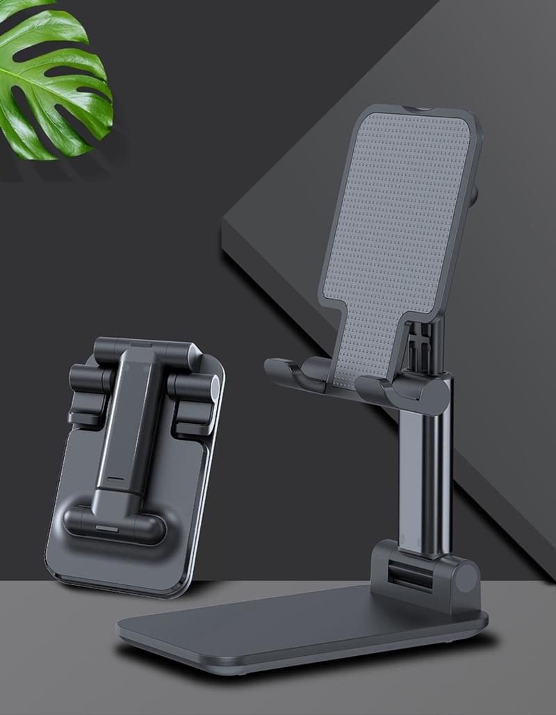 Luxury Premium Portable Desktop Folding Lifting Bracket Mobile Phone Stand Table - Image 15