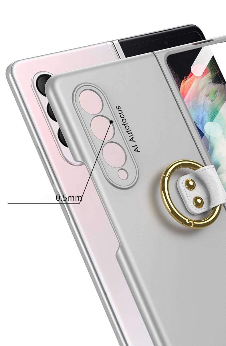 Luxury Premium Key Ring Shockproof Armor Case Cover For Samsung Galaxy Z Fold Series - Image 2
