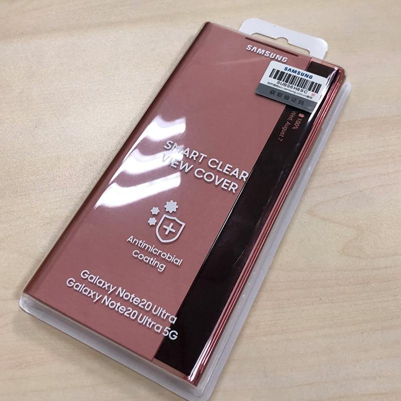 Original Samsung Clear View Flip Case Cover For Samsung Galaxy Note 20 Ultra - Image 9