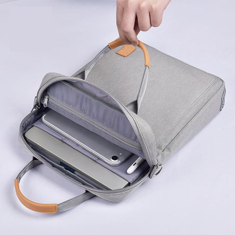 New WiWU Portable Waterproof CrossBody Shoulder Bag For Laptop - Image 22